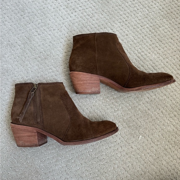Madewell Suede Ankle Boots size 8.5 - Picture 6 of 8